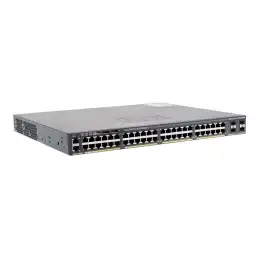 Cisco Catalyst 2960X-48FPS-L - Commutateur - Géré - 48 x 10 - 100 - 1000 (PoE+) + 4 x Gigabit SFP... (WS-C2960X-48FPS-L)_1